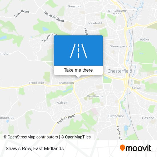 Shaw's Row map