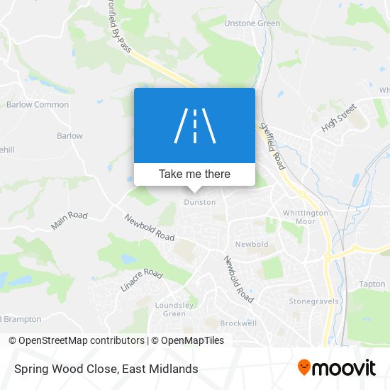 Spring Wood Close map