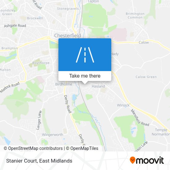 Stanier Court map