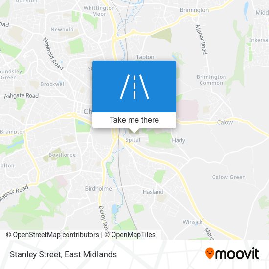 Stanley Street map
