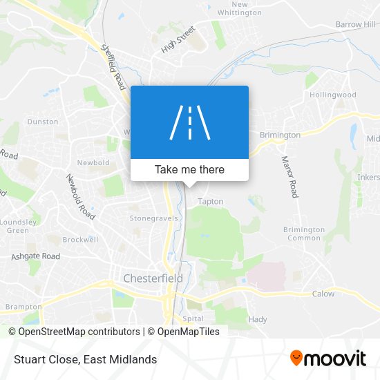 Stuart Close map