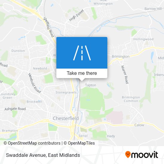 Swaddale Avenue map