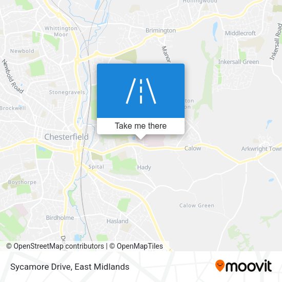 Sycamore Drive map