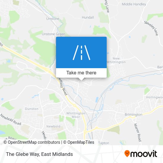 The Glebe Way map
