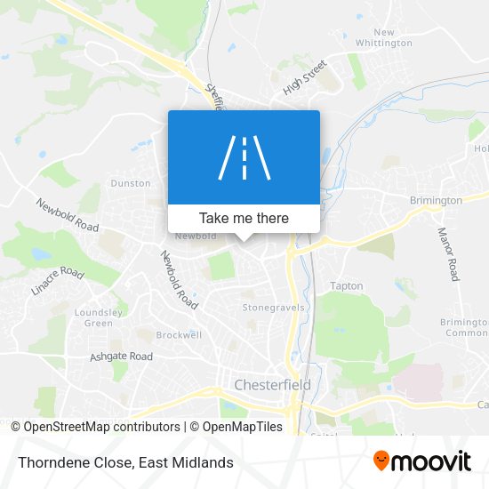Thorndene Close map