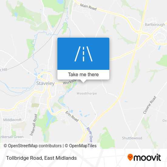 Tollbridge Road map