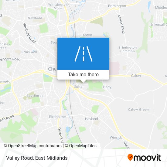 Valley Road map