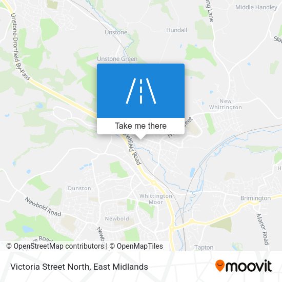 Victoria Street North map