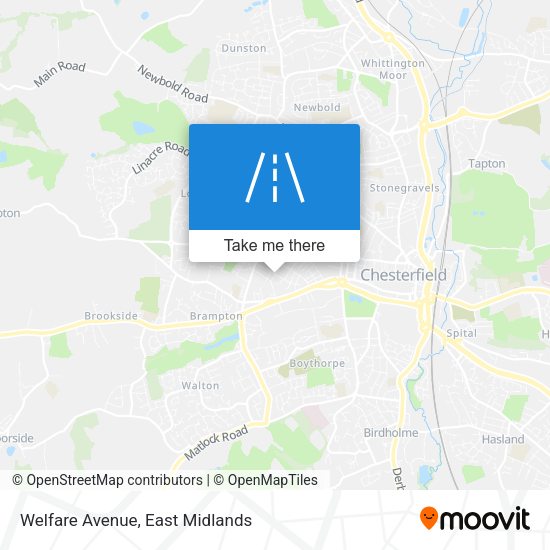 Welfare Avenue map