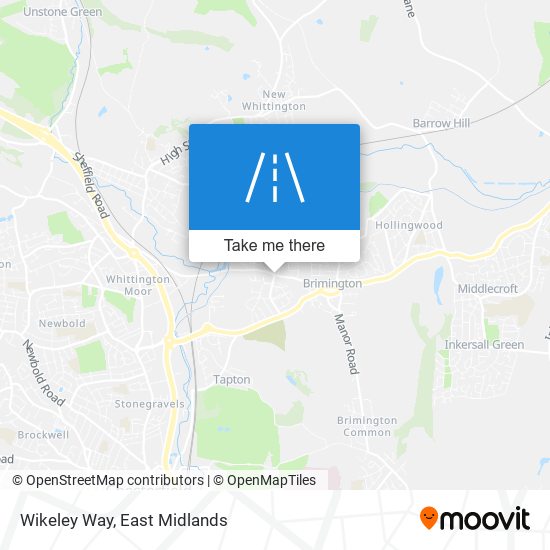 Wikeley Way map