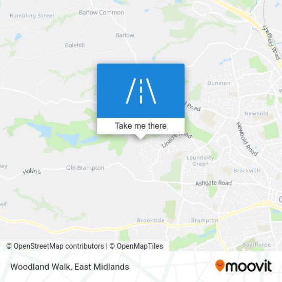 Woodland Walk map