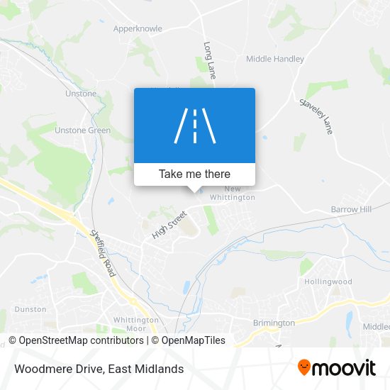 Woodmere Drive map