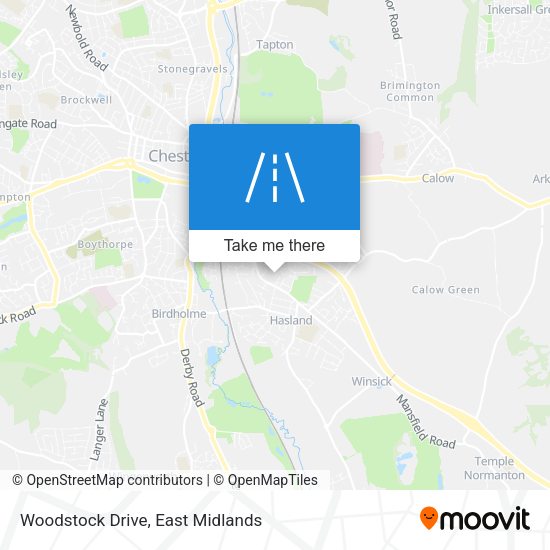 Woodstock Drive map