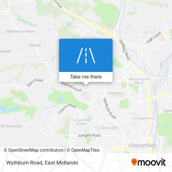Wythburn Road map