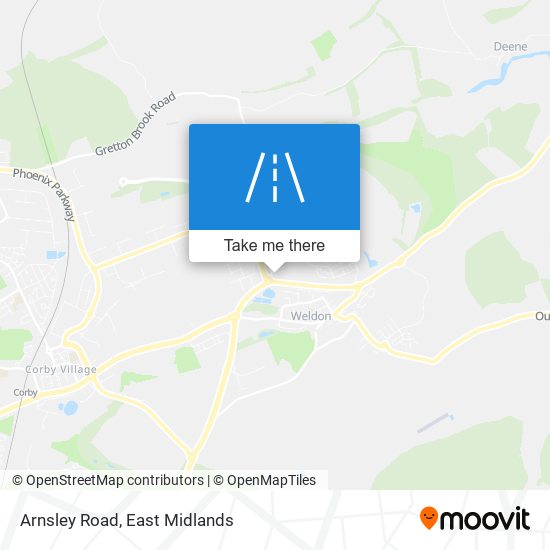 Arnsley Road map