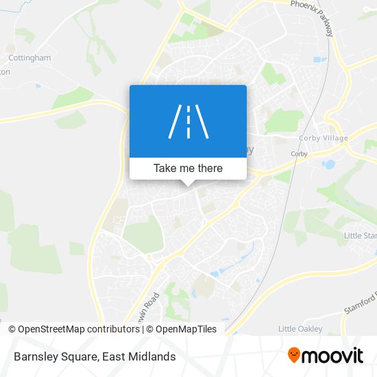 Barnsley Square map