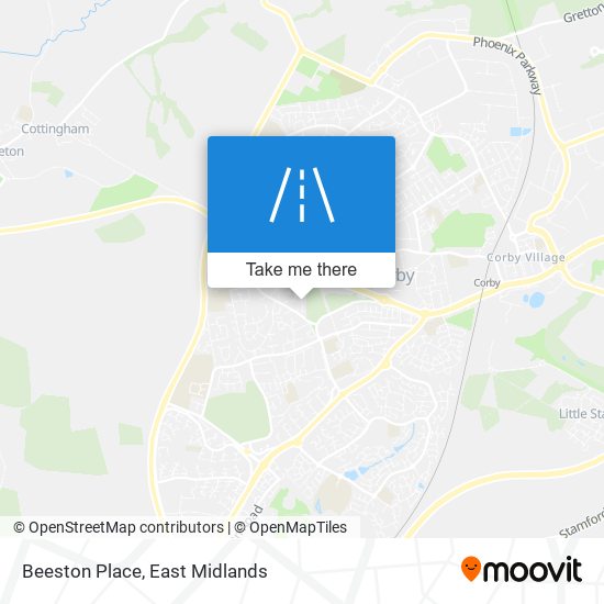 Beeston Place map