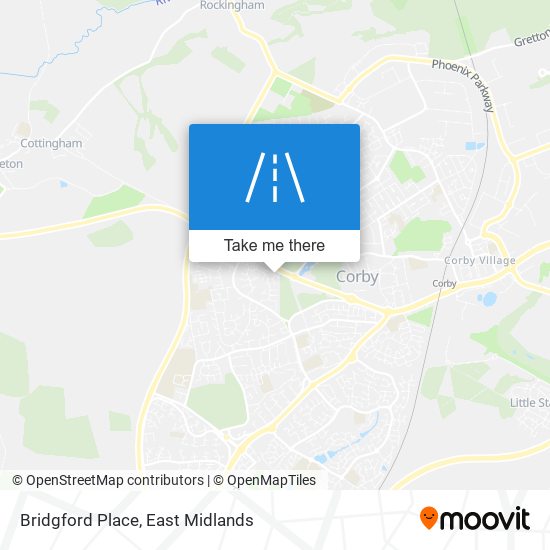 Bridgford Place map