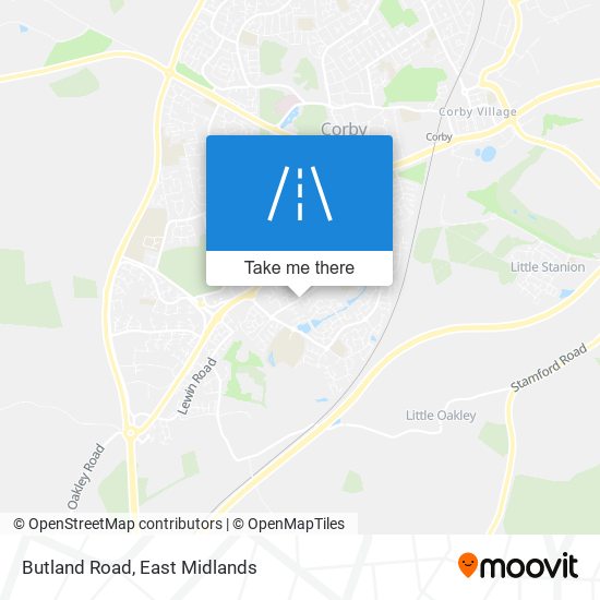 Butland Road map