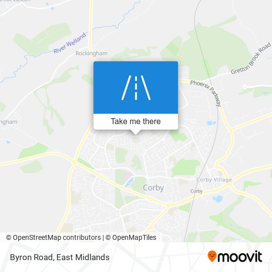 Byron Road map