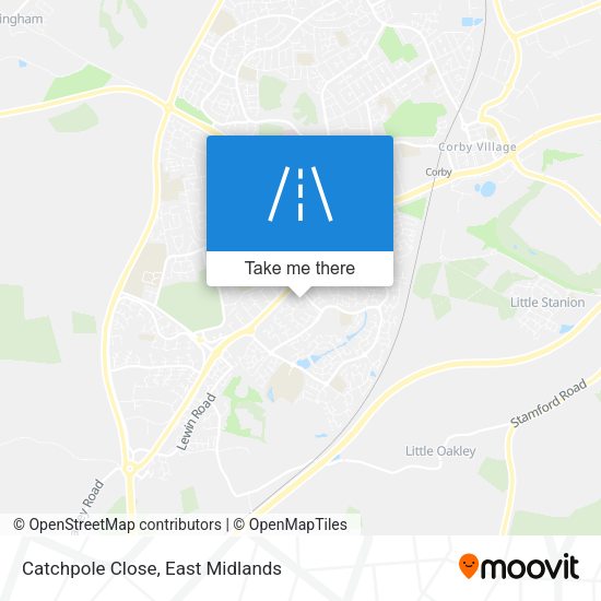 Catchpole Close map