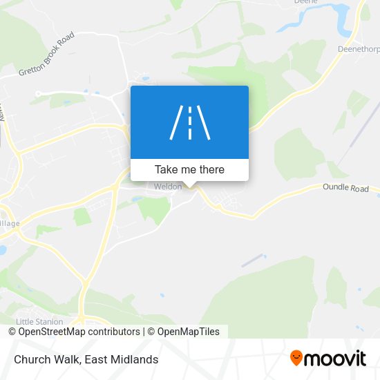 Church Walk map