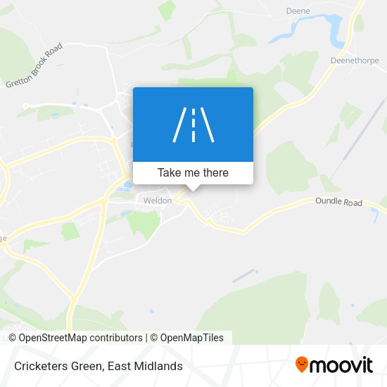Cricketers Green map