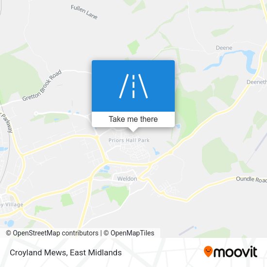 Croyland Mews map