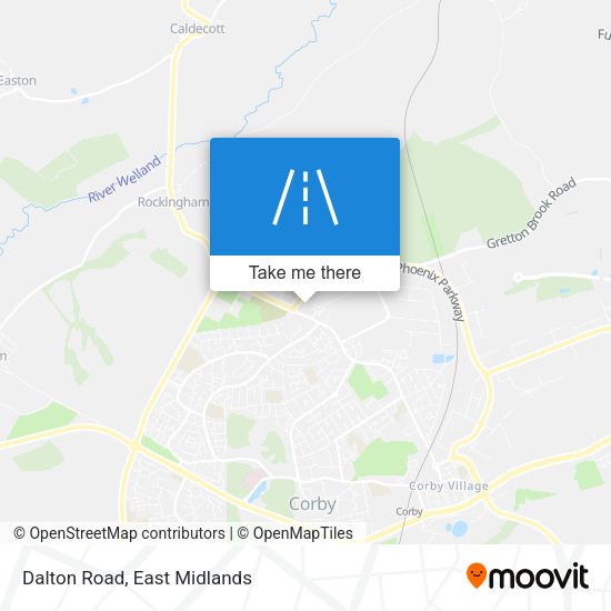 Dalton Road map