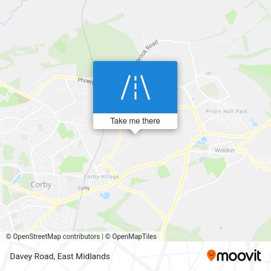 Davey Road map