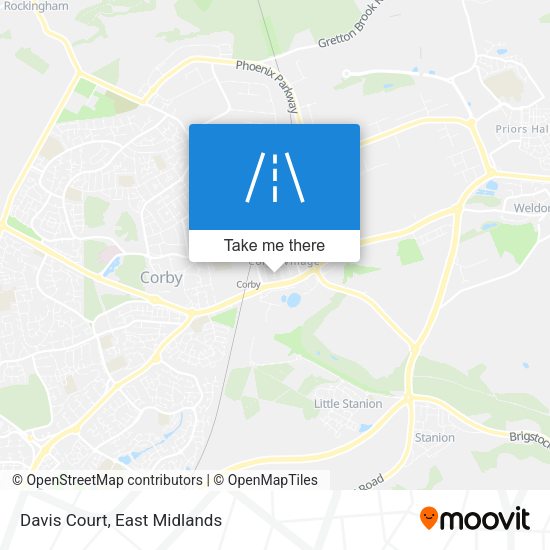 Davis Court map