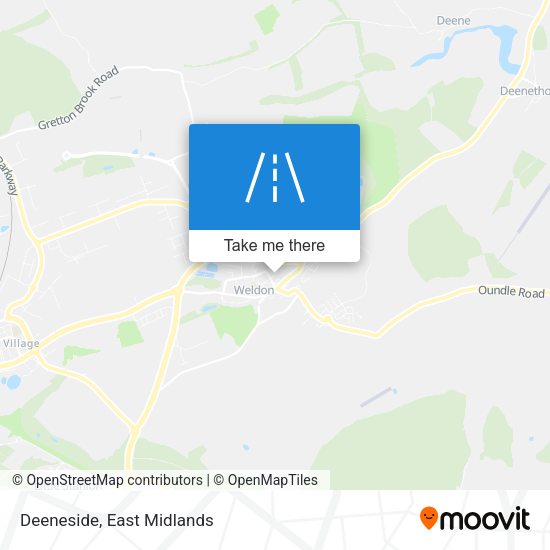Deeneside map
