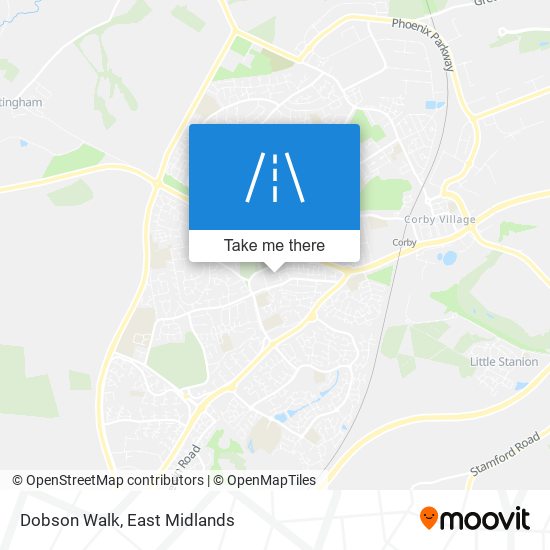 Dobson Walk map