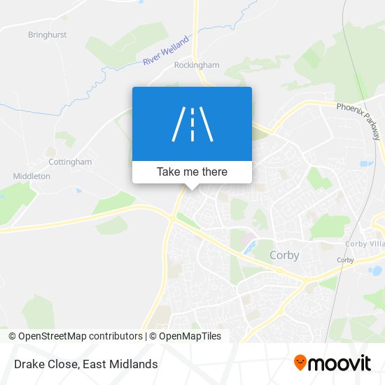 Drake Close map