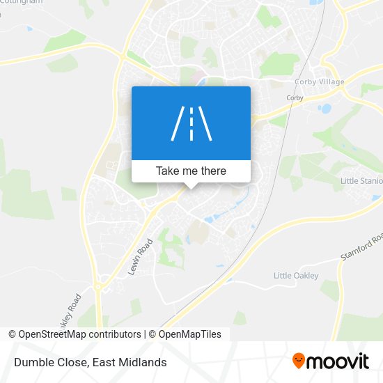 Dumble Close map