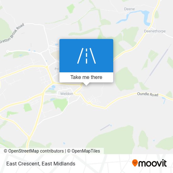 East Crescent map