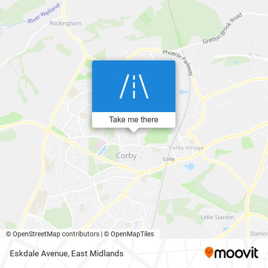 Eskdale Avenue map