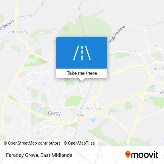 Faraday Grove map