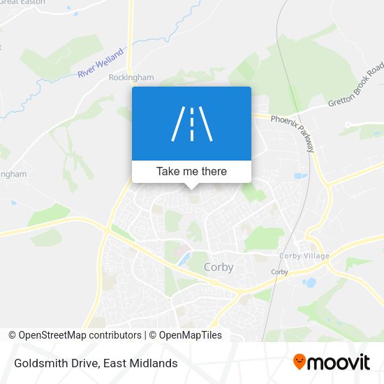 Goldsmith Drive map
