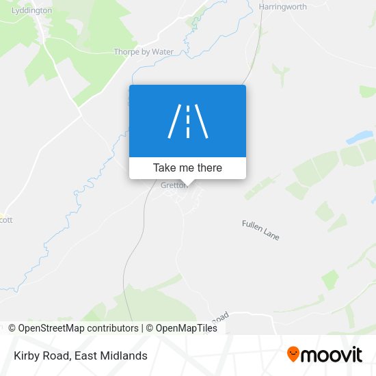 Kirby Road map