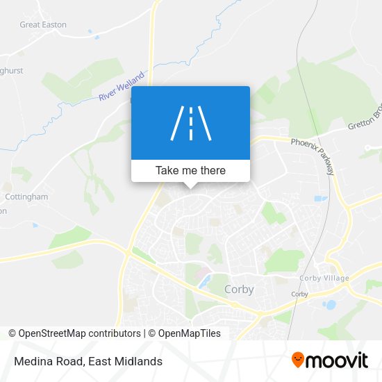 Medina Road map