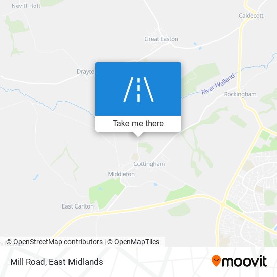 Mill Road map