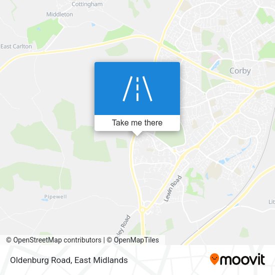 Oldenburg Road map