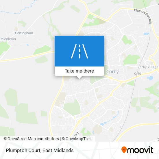 Plumpton Court map