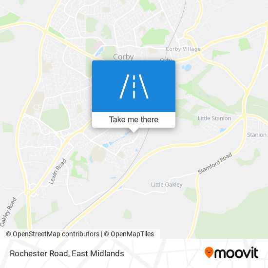 Rochester Road map