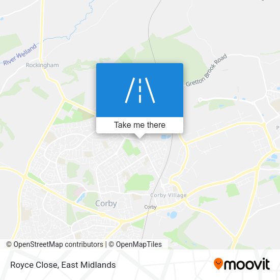 Royce Close map