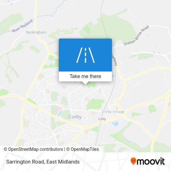 Sarrington Road map