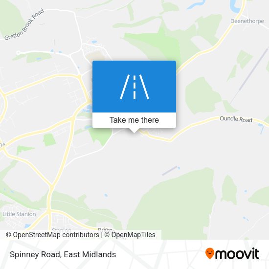 Spinney Road map