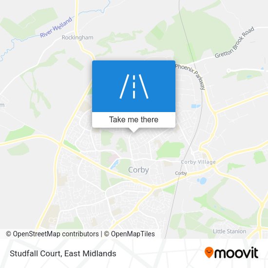 Studfall Court map