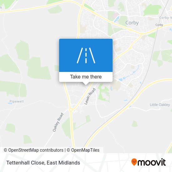 Tettenhall Close map